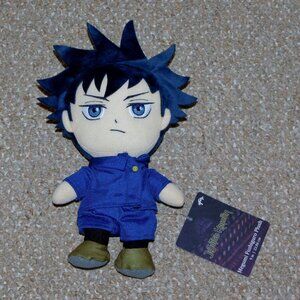 2022 Just Funky Jujutsu Kaisen 9" Megumi Fushiguro Plush Doll New with Tags